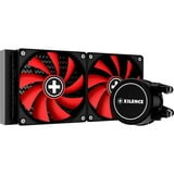 Xilence LiQuRizer LQ240, Watercooling Noir/Rouge, Refroidisseur de liquide tout-en-un, 12 cm, 70 cfm, Noir