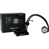 be quiet! Pure Loop 2 120mm, Watercooling Noir, Connecteur de ventilateur PWM à 4 broches, LED ARGB