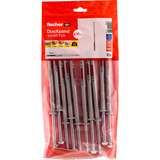 fischer Cheville à tige longue DuoXpand 10x160 FUS Gris clair/Rouge