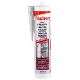 fischer Sanitärsilicon DSSA FUG 310ml gris joint, Mastic Gris