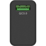 goobay 44954 chargeur d'appareils mobiles Noir Intérieure Noir, Intérieure, Secteur, 5 V, 3 A, IP20, Noir