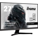iiyama G-MASTER G2745HSU-B2 écran plat de PC 68,6 cm (27") 1920 x 1080 pixels Full HD LED Noir Moniteur gaming  Noir (Mat), 68,6 cm (27"), 1920 x 1080 pixels, Full HD, LED, 1 ms, Noir