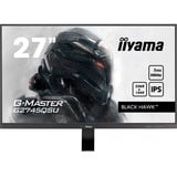 iiyama G-MASTER G2745HSU-B2 écran plat de PC 68,6 cm (27") 1920 x 1080 pixels Full HD LED Noir Moniteur gaming  Noir (Mat), 68,6 cm (27"), 1920 x 1080 pixels, Full HD, LED, 1 ms, Noir