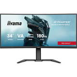 iiyama G-MASTER GCB3484WQSU-B1 écran plat de PC 86,4 cm (34") 3440 x 1440 pixels UltraWide Quad HD LED Noir Moniteur gaming incurvé  Noir, 86,4 cm (34"), 3440 x 1440 pixels, UltraWide Quad HD, LED, 0,4 ms, Noir