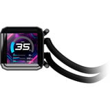 ASRock Phantom Gaming 360 LCD, Watercooling Noir