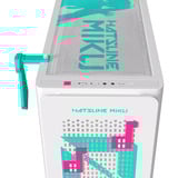 ASUS A23 Hatsune Miku Edition boîtier midi tower Blanc/Menthe | 2x USB-A | 1x USB-C | Window