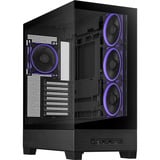 ASUS  boîtier midi tower Noir | 2x USB-A | 1x USB-C | RGB | Verre Trempé
