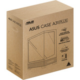 ASUS  boîtier midi tower Noir | 2x USB-A | 1x USB-C | RGB | Verre Trempé