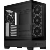 ASUS  boîtier midi tower Noir | 2x USB-A | 1x USB-C | RGB | Verre Trempé