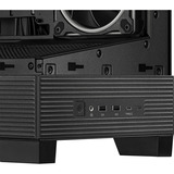 ASUS  boîtier midi tower Noir | 2x USB-A | 1x USB-C | RGB | Verre Trempé