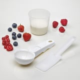 Ariete Machine à glace Gran Gelato 4en1, Sorbetière Blanc/Argent