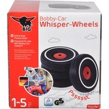 BIG Bobby-Car-Whisper-Wheels Jeux d'imitation, Ensemble de roues Noir
