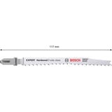 Bosch 2 608 900 546 Lame de scie sauteuse, à chantourner et sabre Lames de scie sauteuse Bimétal 100 pièce(s) Lames de scie sauteuse, Bois, Bimétal, Acier inoxydable, 2 mm, 11,7 cm