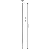 Bosch Expert Foret SDS Max-8X, Perceuse Marteau perforateur, Hammer drill bit, 1,2 cm, 940 mm, Béton, pierre, 80 cm