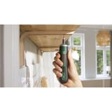 Bosch PushDrive Vert, Tournevis Vert, Vert, 5 N·m, 2,5 N·m, 5 N·m, Batterie, 3,6 V