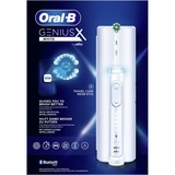 Braun Oral-B Genius X, Brosse a dents electrique Blanc, Adulte, Brosse à dents oscillante, Tongue care, Intense, Soin quotidien, Soins des gencives, Sensible, Blanchiment, Blanc, 2 min, Allemagne