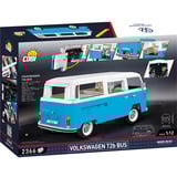 COBI Bus Volkswagen T2b, Jouets de construction Bleu clair/Blanc, Échelle 1:12
