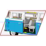 COBI Bus Volkswagen T2b, Jouets de construction Bleu clair/Blanc, Échelle 1:12