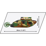 COBI Mark I Male no C.19, Jouets de construction 