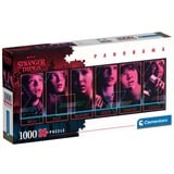 Clementoni Stranger Things - Panorama 1000 pièces, Puzzle 1000 pièce(s), Musique, 10 an(s)