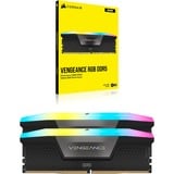 Corsair 32 Go DDR5-6000 Kit, Mémoire vive Noir, CMH32GX5M2E6000C36, Vengeance RGB, XMP