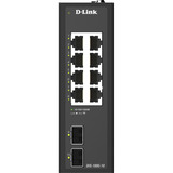 D-Link DIS-100G-10 commutateur réseau Non-géré L2 Gigabit Ethernet (10/100/1000) DIN rail Noir, Switch Non-géré, L2, Gigabit Ethernet (10/100/1000), DIN rail