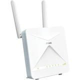 D-Link EAGLE PRO AI Routeur AX1500 4G G415, WLAN-LTE-Routeur Wi-Fi 6 (802.11ax), Bi-bande (2,4 GHz / 5 GHz), Ethernet/LAN, 4G, Bleu, Blanc, Routeur