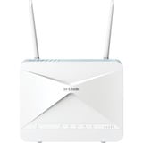 D-Link EAGLE PRO AI Routeur AX1500 4G G415, WLAN-LTE-Routeur Wi-Fi 6 (802.11ax), Bi-bande (2,4 GHz / 5 GHz), Ethernet/LAN, 4G, Bleu, Blanc, Routeur