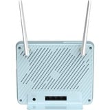 D-Link EAGLE PRO AI Routeur AX1500 4G G415, WLAN-LTE-Routeur Wi-Fi 6 (802.11ax), Bi-bande (2,4 GHz / 5 GHz), Ethernet/LAN, 4G, Bleu, Blanc, Routeur