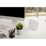D-Link EAGLE PRO AI Routeur AX1500 4G G415, WLAN-LTE-Routeur Wi-Fi 6 (802.11ax), Bi-bande (2,4 GHz / 5 GHz), Ethernet/LAN, 4G, Bleu, Blanc, Routeur