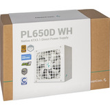 DeepCool PL650D White alimentation  650 watt Blanc, 3x PCIe
