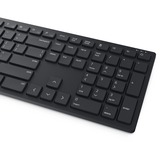 Dell KM5221W clavier Souris incluse RF sans fil QWERTZ Allemand Noir, set de bureau Noir, Layout DE, Taille réelle (100 %), RF sans fil, QWERTZ, Noir, Souris incluse