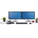 Dell WD15 USB-C Dock Reconditionné, Station d'accueil Noir