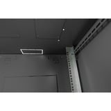 Digitus Boîtier mural de série Dynamic Basic -600 x 450 mm (lxp), Armoire informatique Noir, Rack monté sur le mur, 12U, 60 kg, Verrouillage des touches, 29 kg, Noir