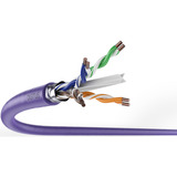 Digitus Câble de pose Professional Cat.6 F/UTP simplex, Dca Violet