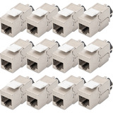 Digitus DN-93617-12, Module de Keystone Argent