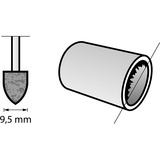 Dremel 26150952JA, Point de meulage 