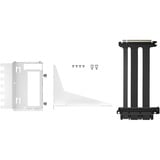 Fractal Design Flex 2 PCIe 4.0 x16, Câble d'extension Blanc/Noir, 0,195 mètres