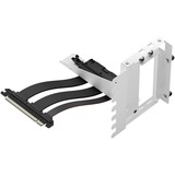 Fractal Design Flex 2 PCIe 4.0 x16, Câble d'extension Blanc/Noir, 0,195 mètres