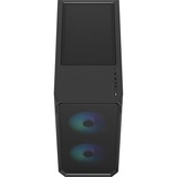 Fractal Design Focus 2 RGB Black TG Clear Tint, Boîtier PC Noir