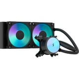 Fractal Design Radius 240 RGB Black, Watercooling Noir