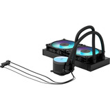 Fractal Design Radius 240 RGB Black, Watercooling Noir