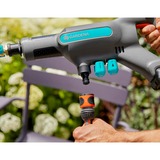 GARDENA AquaClean 24/18 V P4A solo, Nettoyeur pression Gris/Turquoise, 14800-55, Batterie non incluse