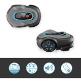 GARDENA Robot tondeuse smart SILENO pro 600m² Gris/Turquoise