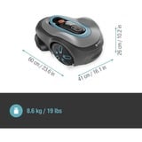 GARDENA Robot tondeuse smart SILENO pro 600m² Gris/Turquoise