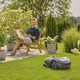 GARDENA Robot tondeuse smart SILENO pro 600m² Gris/Turquoise