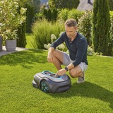 GARDENA Robot tondeuse smart SILENO pro 600m² Gris/Turquoise