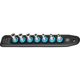 Hazet SmartRail 1/4" clé à douille 850E-SR/7, hexagonale extérieure, 7 pièces, Clés mixtes à cliquet Noir