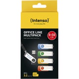 Intenso Office Line Multipack 32 GB, Clé USB 