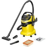 Kärcher 1.628-306.0, Aspirateur sec/humide Jaune/Noir